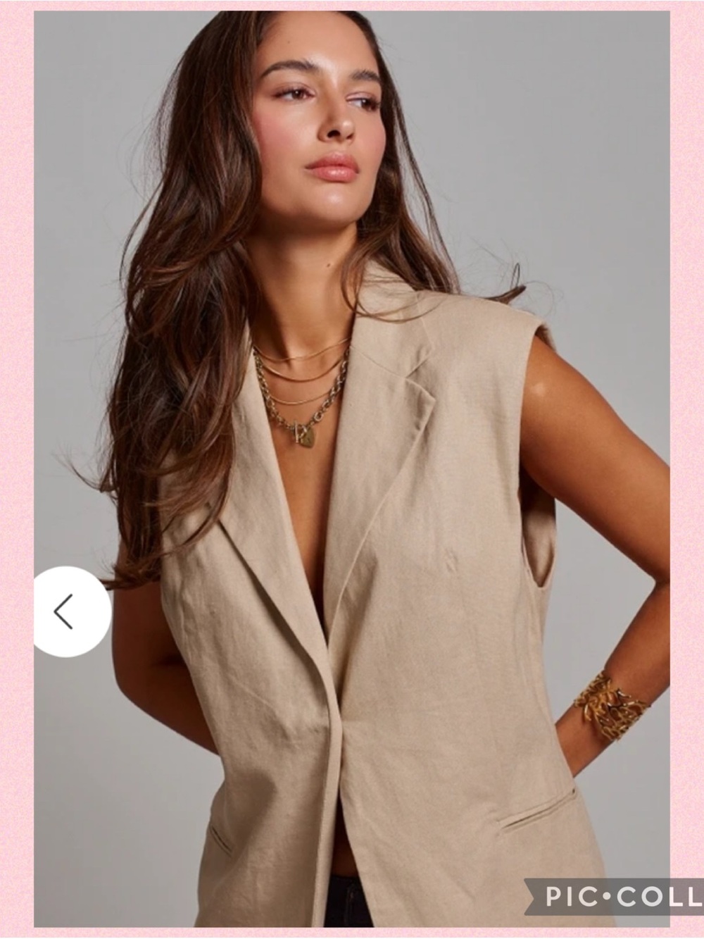 💖Urban Daizy Tailored Notched Lapel Vest💖
